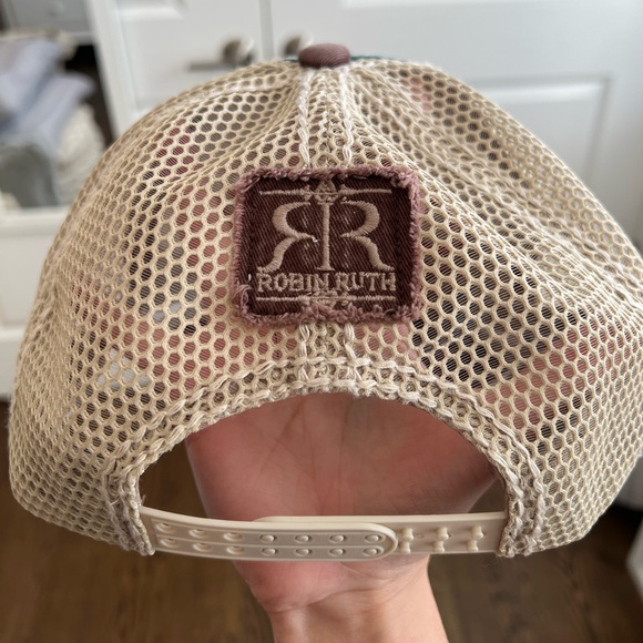 Robin Ruth Distressed Trucker Hat - Picture 5 of 7